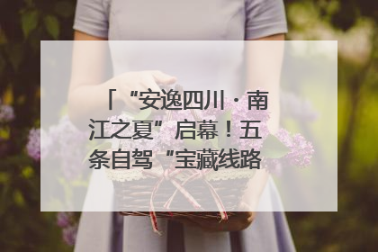 “安逸四川・南江之夏”启幕！五条自驾“宝藏线路”串联避暑胜地