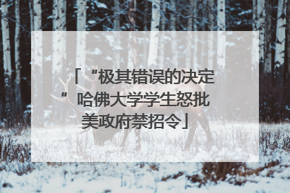 “极其错误的决定”哈佛大学学生怒批美政府禁招令