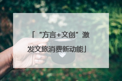 “方言+文创”激发文旅消费新动能