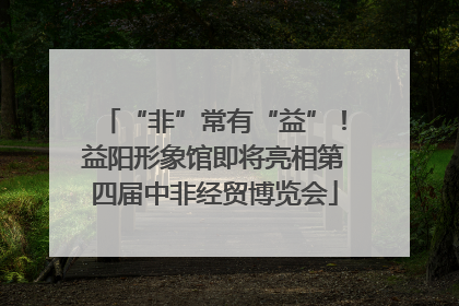 “非”常有“益”！益阳形象馆即将亮相第四届中非经贸博览会