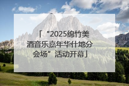 “2025绵竹美酒音乐嘉年华什地分会场”活动开幕