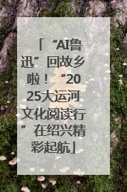 “AI鲁迅”回故乡啦！“2025大运河文化阅读行”在绍兴精彩起航