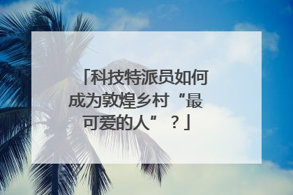 科技特派员如何成为敦煌乡村“最可爱的人”？
