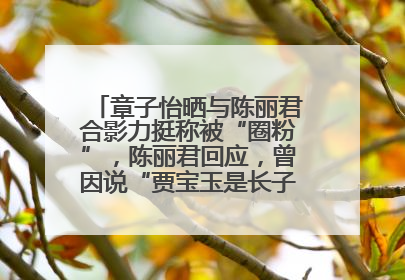 章子怡晒与陈丽君合影力挺称被“圈粉”，陈丽君回应，曾因说“贾宝玉是长子长孙”惹争议
