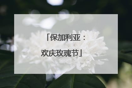 保加利亚：欢庆玫瑰节