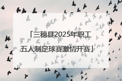 三穗县2025年职工五人制足球赛激情开赛