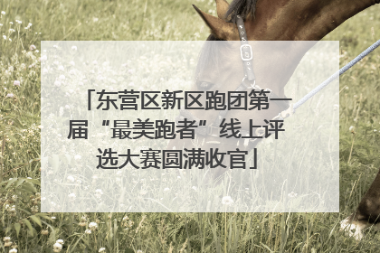东营区新区跑团第一届“最美跑者”线上评选大赛圆满收官