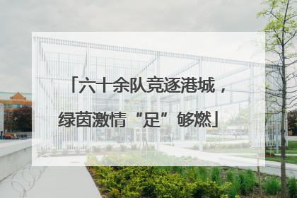 六十余队竞逐港城，绿茵激情“足”够燃