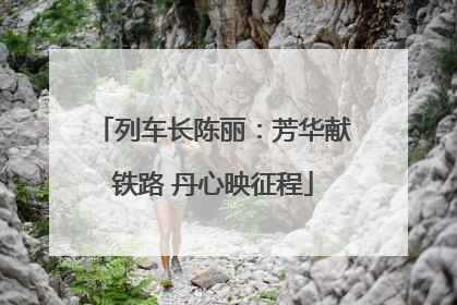 列车长陈丽：芳华献铁路 丹心映征程