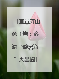宜章莽山燕子岩：溶洞“避暑游”火出圈