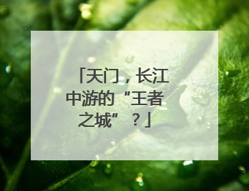 天门，长江中游的“王者之城”？