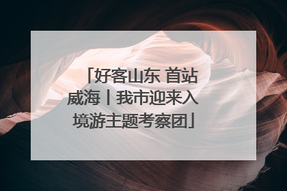 好客山东 首站威海丨我市迎来入境游主题考察团
