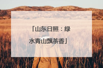 山东日照：绿水青山飘茶香