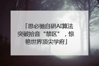 思必驰自研AI算法突破拾音“禁区”，惊艳世界顶尖学府