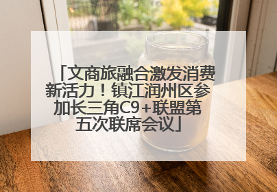 文商旅融合激发消费新活力！镇江润州区参加长三角C9+联盟第五次联席会议