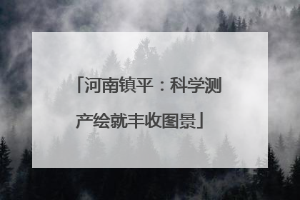 河南镇平：科学测产绘就丰收图景