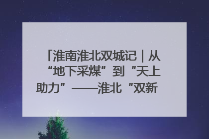 淮南淮北双城记｜从“地下采煤”到“天上助力”——淮北“双新”产业突围记