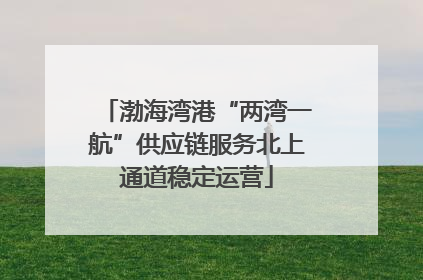 渤海湾港“两湾一航”供应链服务北上通道稳定运营