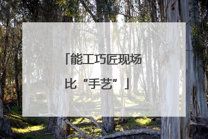 能工巧匠现场比“手艺”