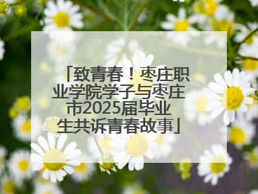 致青春！枣庄职业学院学子与枣庄市2025届毕业生共诉青春故事