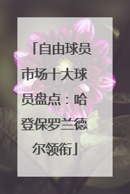 自由球员市场十大球员盘点：哈登保罗兰德尔领衔