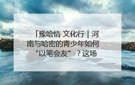 豫哈情 文化行｜河南与哈密的青少年如何 “以笔会友”？这场书画展藏着答案