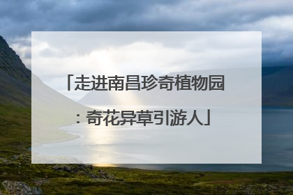 走进南昌珍奇植物园：奇花异草引游人