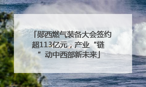 郧西燃气装备大会签约超113亿元，产业“链”动中西部新未来