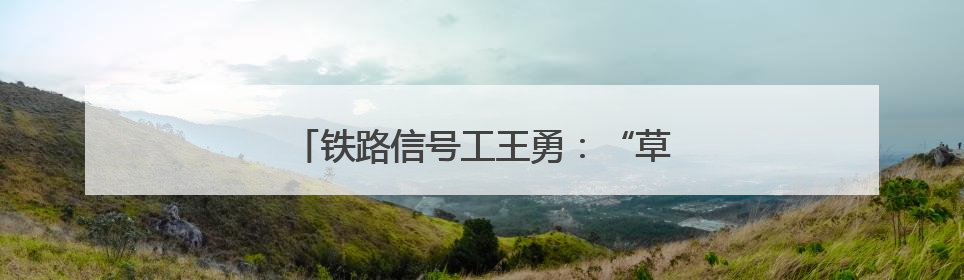 铁路信号工王勇：“草根发明家”的指尖革新