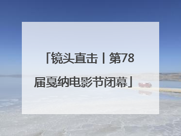 镜头直击丨第78届戛纳电影节闭幕