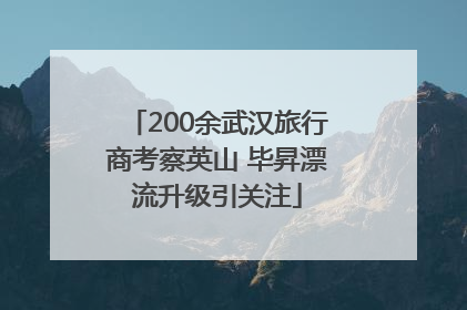 200余武汉旅行商考察英山 毕昇漂流升级引关注