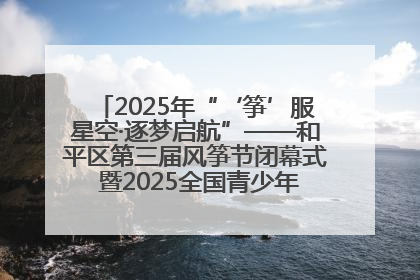 2025年“‘筝’服星空·逐梦启航”——和平区第三届风筝节闭幕式 暨2025全国青少年风筝制作放飞赛（沈阳站）颁奖仪式