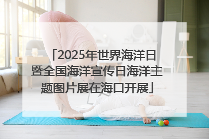 2025年世界海洋日暨全国海洋宣传日海洋主题图片展在海口开展