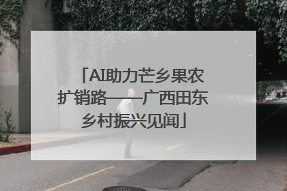AI助力芒乡果农扩销路——广西田东乡村振兴见闻