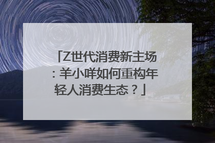 Z世代消费新主场：羊小咩如何重构年轻人消费生态？